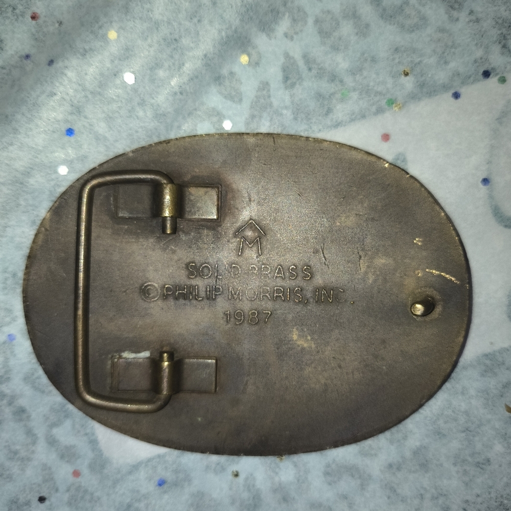 Phillip Morris Heavy Solid Brass 1987y. - image 2